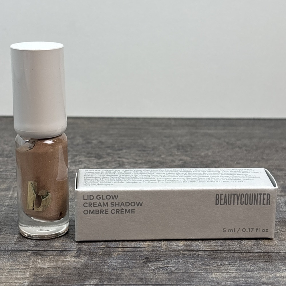 BEAUTYCOUNTER Lid Glow Cream Shadow Aura 0.17 Fl Oz New In Box